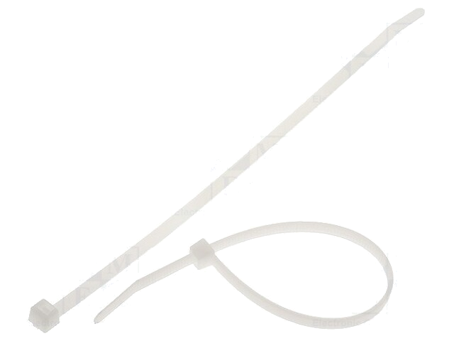 Kabelbinder; L: 210mm; W: 4,7mm; polyamide; 355N; natuurlijk; T Kabelbinder; L: 210mm; W: 4,7mm; polyamide; 355N; natuurlijk; T